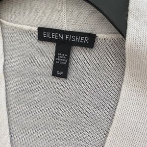 Eileen Fisher light cream hi/low sweater.  PS